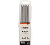 Бита (5 шт; PH2x110 мм) для шуруповерта KRANZ KR-92-0409