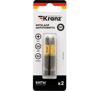 Бита (2 шт; PH1x50 мм) для шуруповерта KRANZ KR-92-0413-1