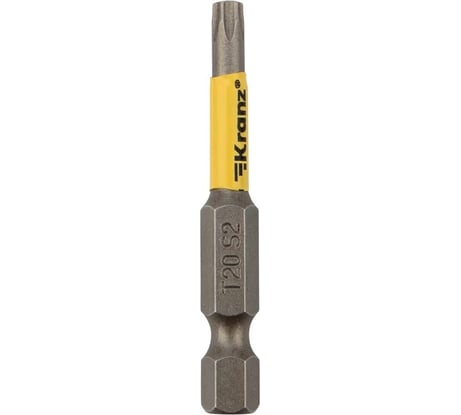 Бита Torx (2 шт; T20x50 мм; сталь S2) для шуруповерта KRANZ KR-92-0427-1