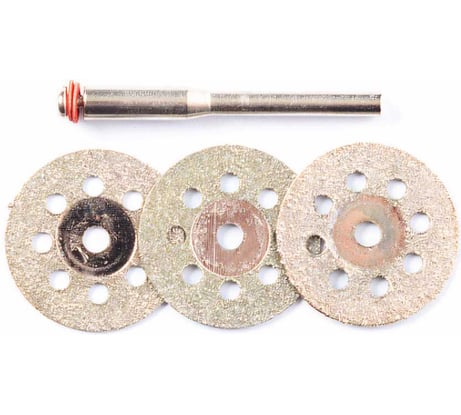 Набор кругов отрезных алмазных с держателем 3 шт 830441 REDVERG 6633244