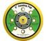 Опорная тарелка MIRKA 125мм, 8 отверстий Vitatools VI-PD-125-8 1