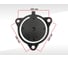 Клапан обратный REDVOLT WP80, Koshin 3 17-632K 2