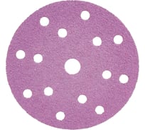 Круг шлифовальный Purple PP627 (150 мм; 15 отверстий; Р40; 50 шт) Hanko PP627.150.15.0040