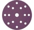 Круг шлифовальный Purple PP627 (150 мм; 15 отверстий; Р500; 100 шт) Hanko PP627.150.15.0500 1