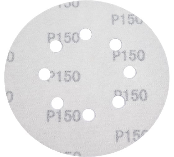 Круг шлифовальный Purple PP627 (125 мм; 8 отверстий; Р150; 100 шт) Hanko PP627.125.8.0150