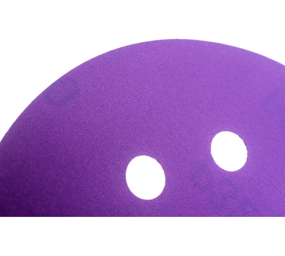 Круг шлифовальный Purple PP627 (125 мм; 8 отверстий; Р320; 100 шт) Hanko PP627.125.8.0320
