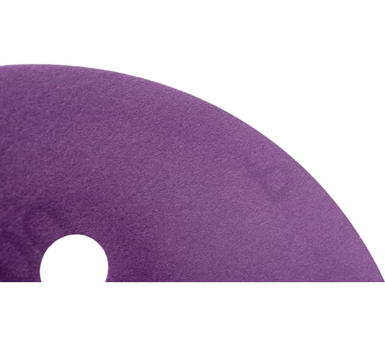 Круг шлифовальный Purple PP627 (125 мм; 8 отверстий; Р500; 100 шт) Hanko PP627.125.8.0500