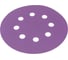 Круг шлифовальный Purple PP627 (125 мм; 8 отверстий; Р500; 100 шт) Hanko PP627.125.8.0500 3