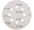 Круг шлифовальный Purple PP627 (125 мм; 8 отверстий; Р100; 100 шт) Hanko PP627.125.8.0100 2