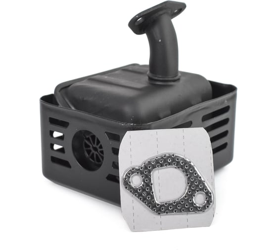 Глушитель в сборе REDVOLT GX120-GX200, 160F, 168F, 170F с прокладкой, 11-127K