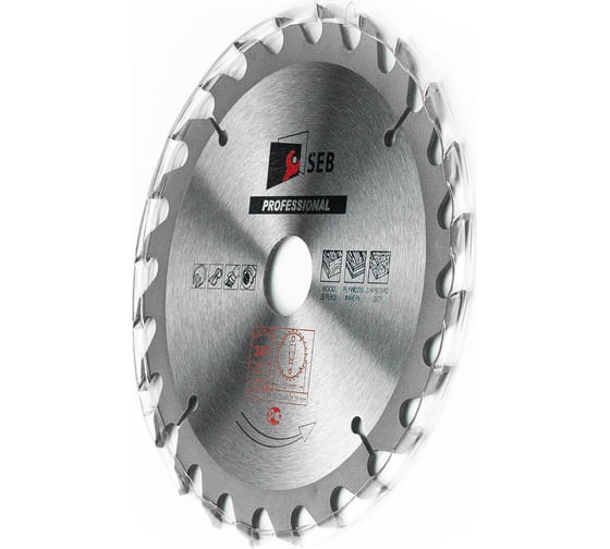 Диск пильный по дереву 150х22.23/20 мм, 24Z S.E.B. 306PG-1502422