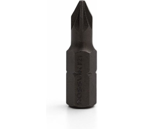 Бита ROSSVIK Pozidrive PZ1, 25 мм, 1/4, сплав S2 (20шт в коробке) 6325PZ1 1