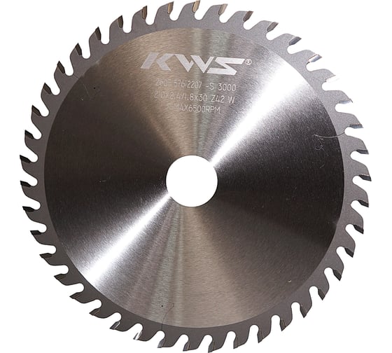 Диск пильный KWS 210х30х2.4/1.8х42T W 15 3000 TFKU01092 1
