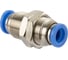 Фитинг цанговый прямой 8 мм Harrison HRS-PMM8 1