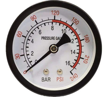 Манометр G-1/4, 0-1,6 мра, резьба сзади ЭнергоРесурс 9918002