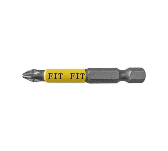 Биты кованые Профи односторонние (10 шт; PH2; 75 мм; сталь S2) FIT 57528 1