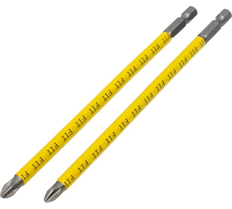 Биты кованые Профи односторонние (2 шт; PH2; 150 мм; сталь S2) FIT 57510