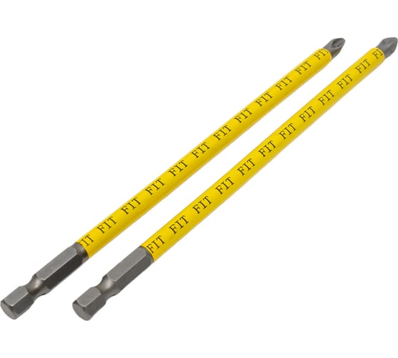 Биты кованые Профи односторонние (2 шт; PH2; 150 мм; сталь S2) FIT 57510