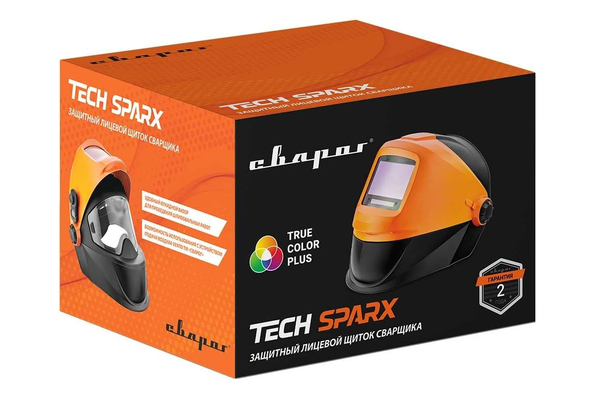 Маска сварщика TECH Sparx RC Сварог 98248 - выгодная цена, отзывы,  характеристики, фото - купить в Москве и РФ