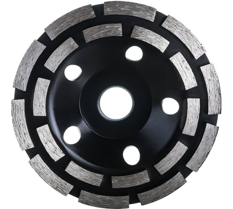 Чашка алмазная 2-х рядный сегмент 125x22.23 мм Gigant G100-014