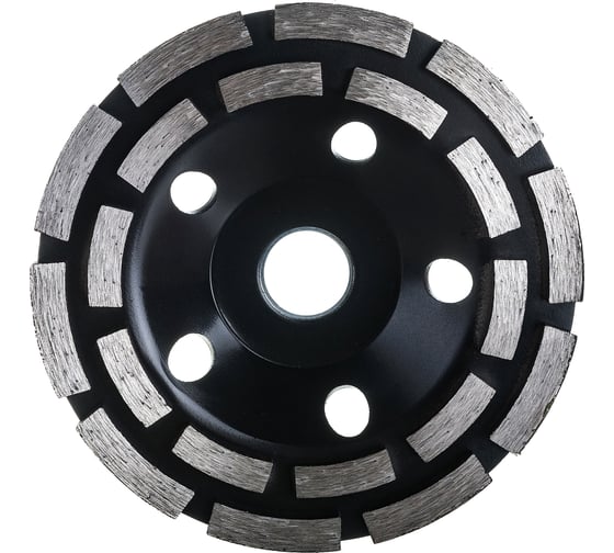 Чашка алмазная 2-х рядный сегмент 125x22.23 мм Gigant G100-014 1
