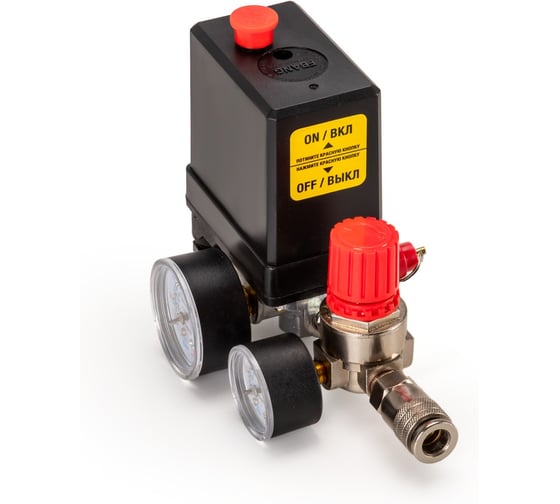 Реле давления в сборе Foxweld AERO PR3 12 R1M2, 400В, 12 бар, 1 rapid мама 9573