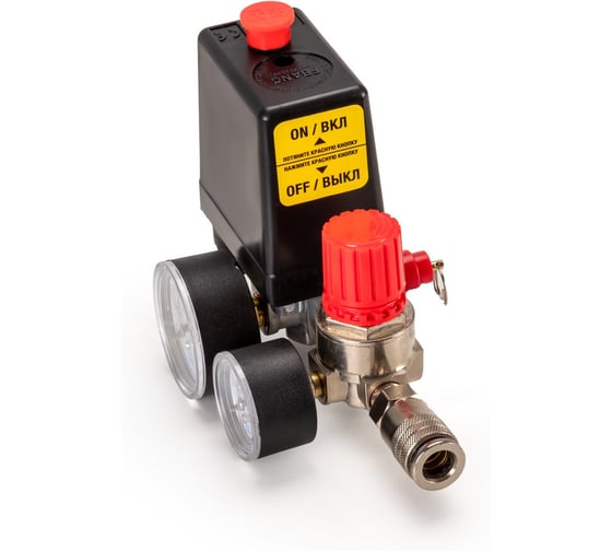 Реле давления в сборе Foxweld AERO PR1 R1M2 12, 230В, 12 бар, 1 rapid мама 9572