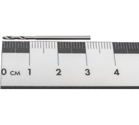 Сверло с утолщенным ц/х 1.35 мм, хв-к 1.6 мм, L=32 мм, l=11.2 мм, l1=9 мм, короткая серия, Р6М5 2309-0715 ИНСТУЛС 00001330854