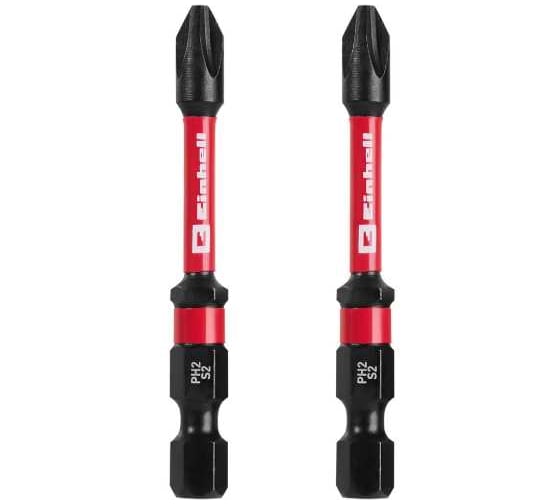 Бита KWB Einhell Double Torsion 60мм PH2, ударная, магнитная, 2 шт 132130