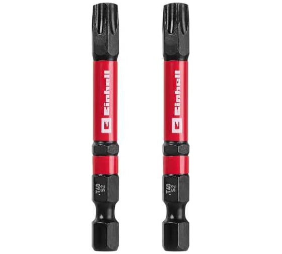 Бита KWB Einhell Double Torsion 60мм T40, ударная, магнитная, 2 шт 132200