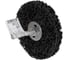Диск зачистной коралловый на шпинделе Hanko Black Silicon Carbide 100х13х6мм csd-bsc100136 1