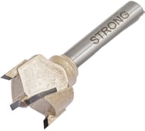 Фреза Форстнера пазовая по дереву 20х18 мм, хв-к 8 мм Strong СТФ-10110020