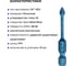 Биты Mr.Logo для шуруповерта магнитные торсионные IMPACT PН1 x 50 мм PC Box - 10 шт GB-50PH1 4