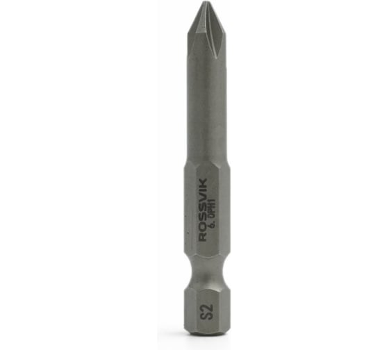 Бита крестовая Rossvik PH1, 50 мм, 1/4, сплав S2 (10шт в коробке) 6350PH1