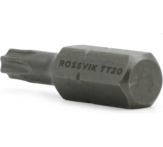 Бита Rossvik TT, TT20, 25 мм, 1/4, сплав S2 (20шт в коробке) 6325TT20