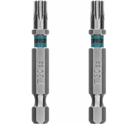Бита GROSS Torx 30х50мм, сталь S2, шестигр., 2 шт 114172 1