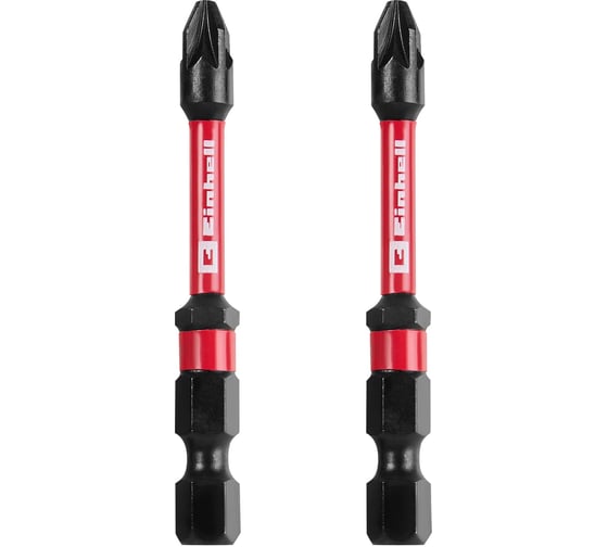 Бита KWB Einhell Double Torsion 60мм PZ2, ударная,магнитная, 2 шт 132140 1