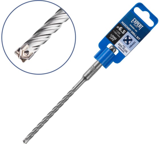 Бур (сверло) STARTUL SDS-plus EXPERT 6.5х150х210 мм ЦИ-0504348800 1