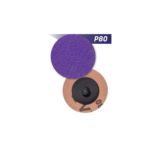 Круг зачистной PROBOS Forming CF982 CERAMIC Roloc, 50 мм, P80 10 шт/уп (роз) 98233380-10