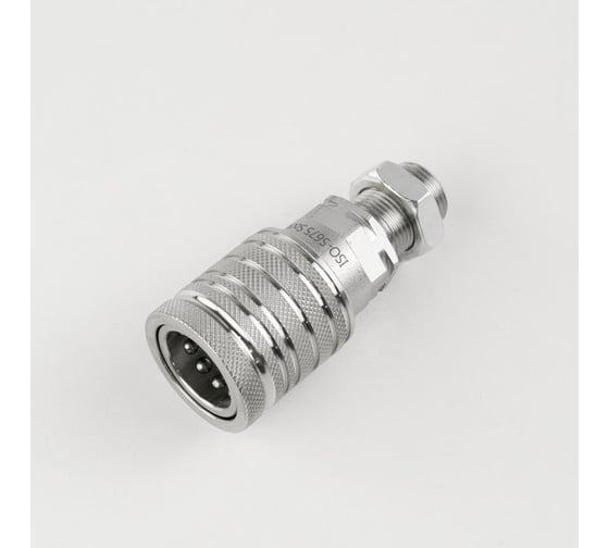 Ниппель МЗПО БРС M20х1.5 удлиненная резьба + контргайка M20X15LPLUG
