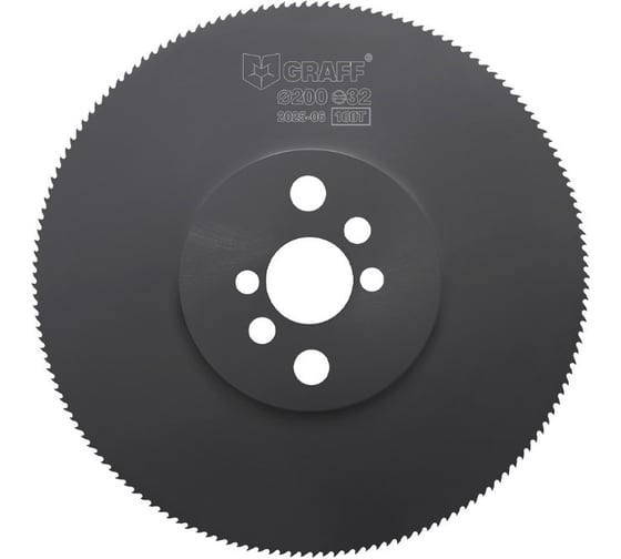 Пильный диск по стали GRAFF Expert 200 x 2.0x 32мм x160T HSS DMo5 221200160