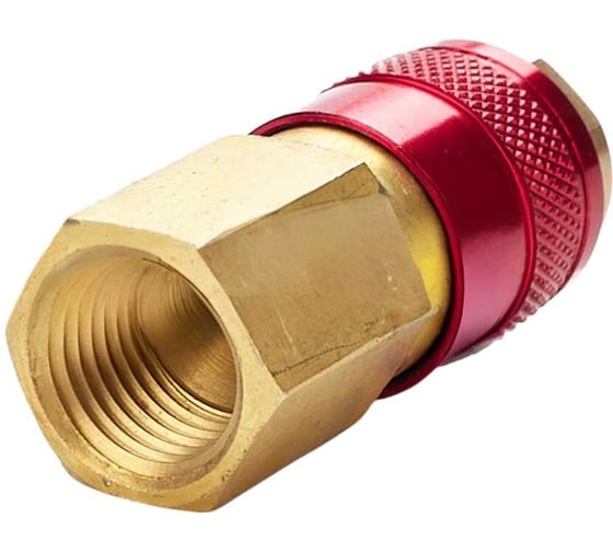 Быстроразъемный соединитель GROIT 1/4G внутренняя (красный) G3072FA 094-000520