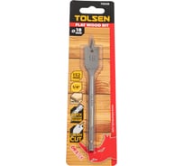 Сверло по дереву перьевое 18х152 мм, 1/4'' TOLSEN 75638