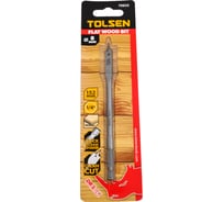 Сверло по дереву перьевое 8х152 мм, 1/4'' TOLSEN 75632