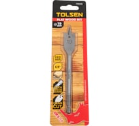 Сверло по дереву перьевое 19х152 мм, 1/4'' TOLSEN 75639