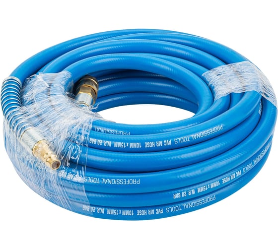 Шланг воздушный ПВХ с фитингами Rockforce 10x15мм, 10м RF-BHF-1010(66525)