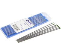 Электрод вольфрамовый WP (10 шт; 3x175 мм; зелёный) EWC CN1200042