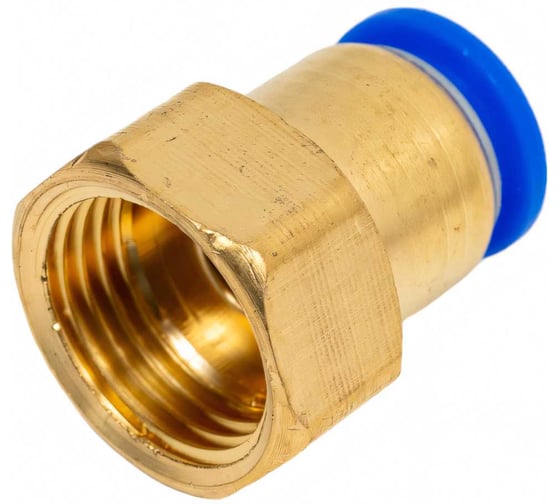 Фитинг металлический 12 мм, 1/2" Pegas pneumatic 5210