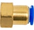 Фитинг металлический 12 мм, 1/2" Pegas pneumatic 5210 1
