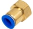 Фитинг металлический 12 мм, 1/2" Pegas pneumatic 5210 3